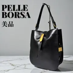 ByPaloma Picasso本革トートバッグ X金具イタリア製大容量 黒】 - メルカリ