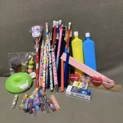 文房具　まとめ売り　セット　鉛筆　糊　消しゴム