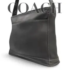 OLD COACH One-Shoulder Bag Gray vintage