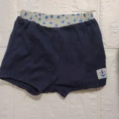 ミキハウス　ネイビー ボトムス 星柄ウエストバンド