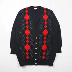 BURBERRYS 90年代 日本製 オールド アーガイル ニット カーディガン