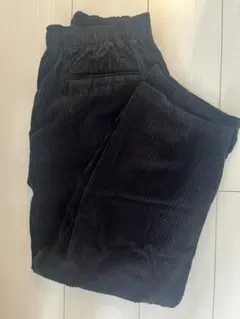 センスオブプレイス コーデュロイワイドテーパードパンツ