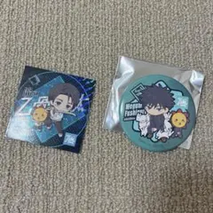 新品未使用　呪術廻戦　コジマコラボ♡缶バッチ、ステッカー　セット