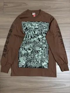 26ss 美品 Supreme Wombat L/S Tee L Brown - メルカリ