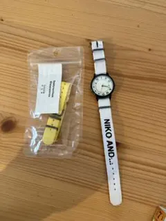 NIKO AND. 腕時計 ホワイト