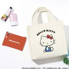 Spring 1月号特別付録 ハローキティお出かけトート&エナメルポーチ