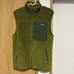 patagonia パタゴニア レトロX フリース ボアベスト オリーブグリーン