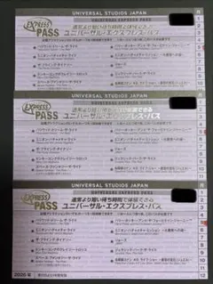 ドンキーコング・ユニバーサル・エクスプレス・パス 3枚セットのサムネイル