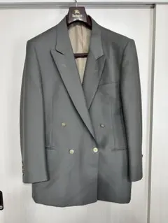 Burberry's グレー ダブルブレストジャケット　クリーニング済