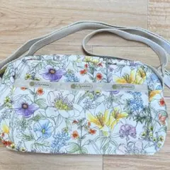 レスポートサック ショルダーバッグ 花柄 ボタニカル 総柄