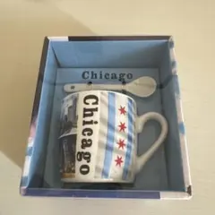 Chicago マグカップ スプーン付き