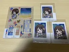 呪術廻戦　まるくじ　浴衣　アクリルジオラマ　ステッカー　家入硝子