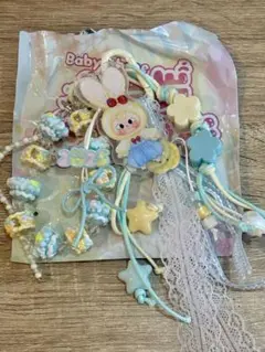 babythree アクリルチャームキーホルダー ストラップ