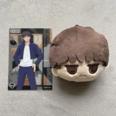 呪術廻戦　灰原雄　フェイスぬいぐるみキーホルダー　ダイソー