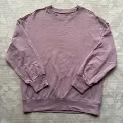 ユニクロ スウェット プルオーバー パープル Mサイズ