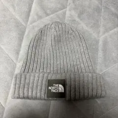 THE NORTH FACE グレー ニット帽　ビーニー