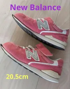 New Balance 996 ピンク キッズスニーカー