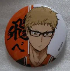 ❌ ハイキュー❌ 　D. 月島蛍　飛べ　缶バッジ