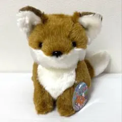【値下げ不可】新品タグ付き レトロ 北海道 お土産 キツネ きつね ぬいぐるみ