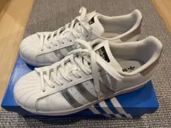 マ*ン様 adidas Superstar ホワイト/シルバー
