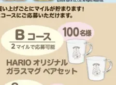 HARIOクラフトボス(CRAFTBOSS)抽選 すみっコぐらし ペアマグカップ