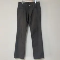 COMME CA ISM デニムパンツ ダークブラウン ストライプのサムネイル