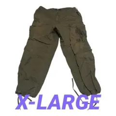 XLARGE エクストララージ カーゴパンツ 36 カーキ ミリタリーのサムネイル