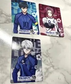 くら寿司 ブルーロック キャラクターカード 3枚セット