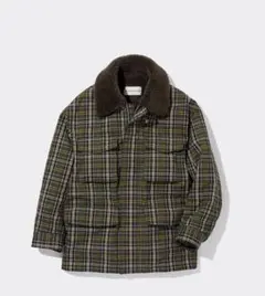 チェックボアブルゾン beautiful people