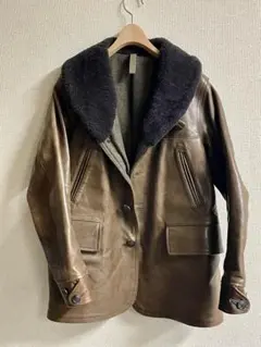 Nigel Cabourn レザージャケット カーコート ナイジェルケーボンのサムネイル