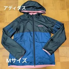 adidas Mサイズ ナイロンジャケット　レディース