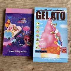 東京ディズニーリゾート　メモ帳2個セット