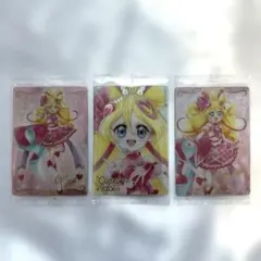 プリキュア　ウエハース　キュアアイドル　3種