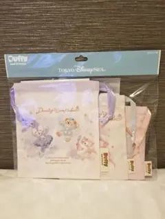 新品 ダンシングスノーフレークス 巾着