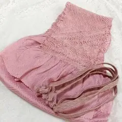 C5 帯揚げ 帯締め セット しぼり 中抜き 紫