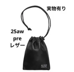 WACKO MARIA 26FW巾着 ポーチ ショルダーバッグ ブラック - メルカリ