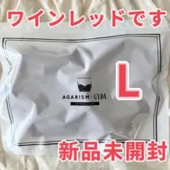 新品未開封アガリズム✖️GYDAアガリズムナイトブラLサイズですボルドーkhv