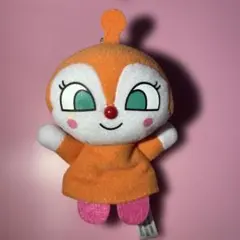 アンパンマン ふわふわゆび人形 ドキンちゃん マスコット 指人形