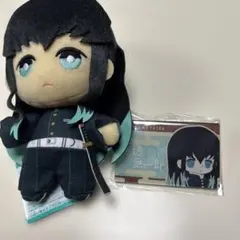 鬼滅の刃　時透無一郎　ともぬいぬいぐるみ　バッチ