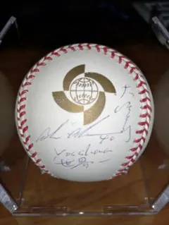 2006 WBC 公式球　大塚晶文　サイン入りボール 証明書付