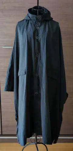 フィルマム　ナイロン　ロング コート ポンチョ レインコート