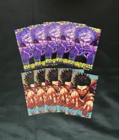 【呪術廻戦≡モジュロ 】2巻特典　イラストカード　全2種コンプ×5セット