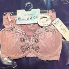 Elegante ピンク花柄ブラジャー F65
