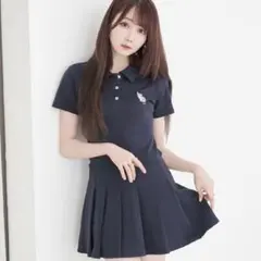 RoseMuse ロゼミューズ pleats polo one-piece - メルカリ