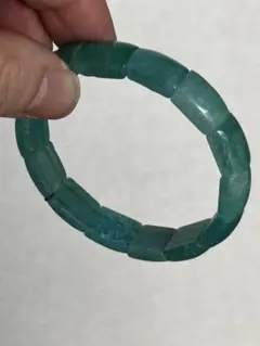 アマゾナイト ビーズブレスレットNO431