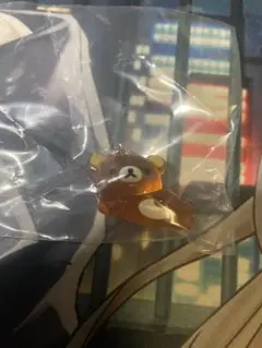 リラックマ クリアマスコットチャーム めじるしアクセサリー リラックマ ねころび