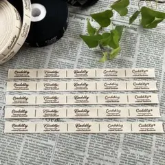 cuddly 布タグ25枚