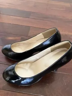 ブラックパンプス 245サイズ