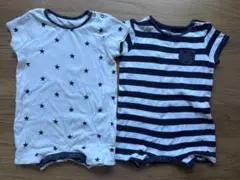 next baby ロンパース 2枚セット 6-9 monthsのサムネイル