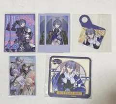 ま*ょ様 にじさんじ　小柳ロウ　チェキ風カード　コースター　スイパラ　サンリオ